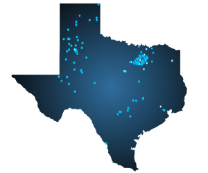 Map of Texas